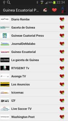 Emulate Android APK Equatorial Guinea Newspapers