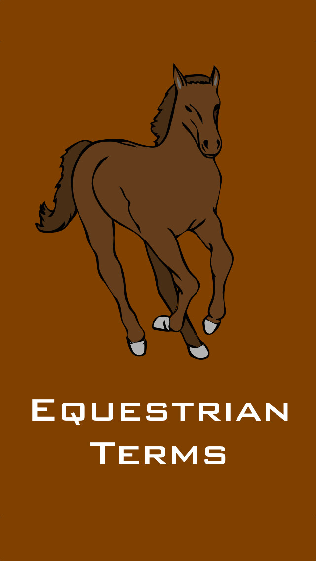 Emulate iPhone app Equestrian Terms using MyAndroid