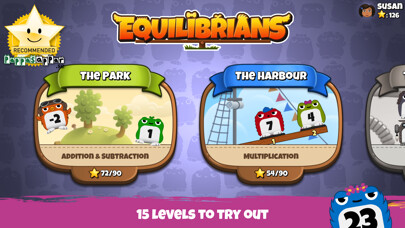 Emulate iPhone app Equilibrians (Lite) using MyAndroid
