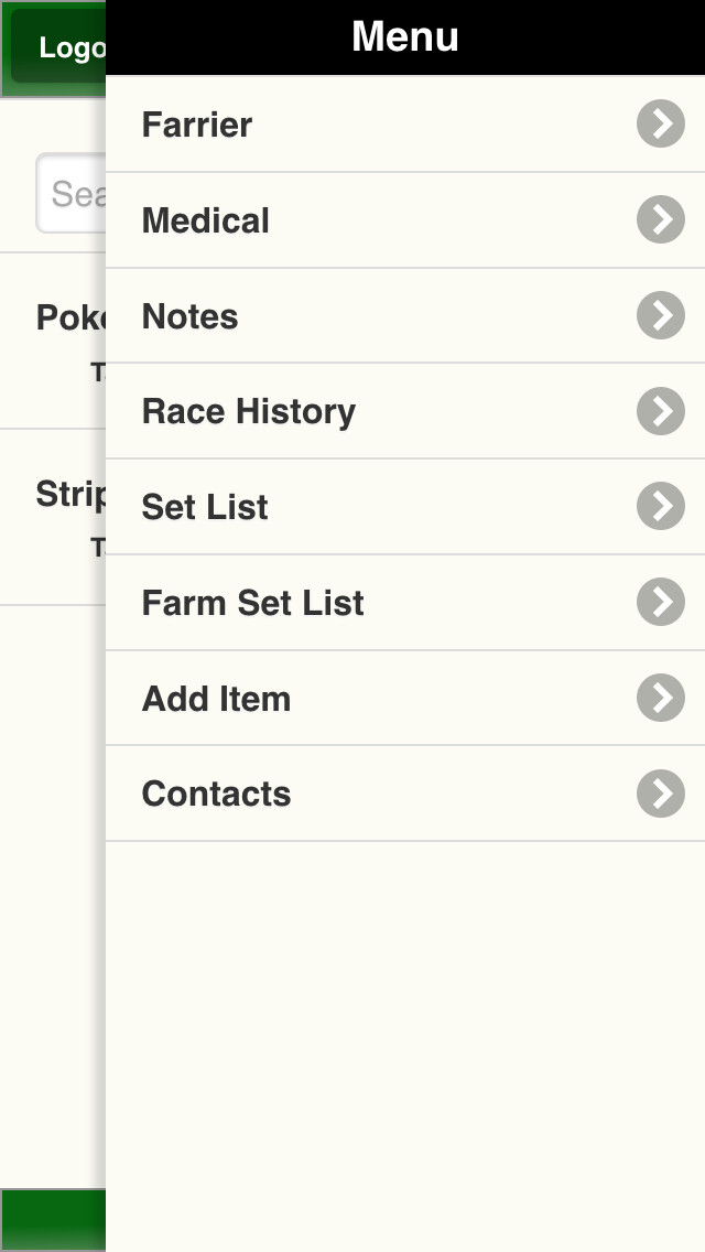 Emulate iPhone app Equine Data - Owner Edition using MyAndroid