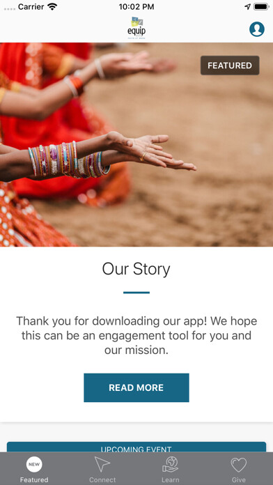 Emulate iPhone app Equip International using MyAndroid