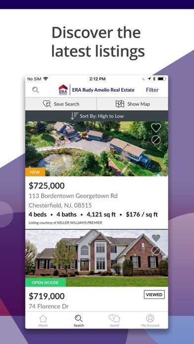 Emulate iPhone app ERA - Real Estate using MyAndroid