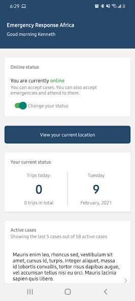 Run android online APK ERA Responder from MyAndroid or emulate ERA Responder using MyAndroid