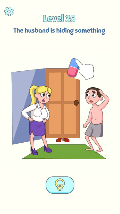 Emulate iPhone app Erase It: Delete One Part using MyAndroid Emulate iPhone app Erase It: Delete One Part using MyAndroid