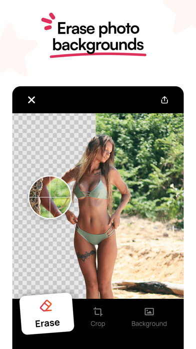 Emulate iPhone app Erase Photo Background Editor using MyAndroid Emulate iPhone app Erase Photo Background Editor using MyAndroid