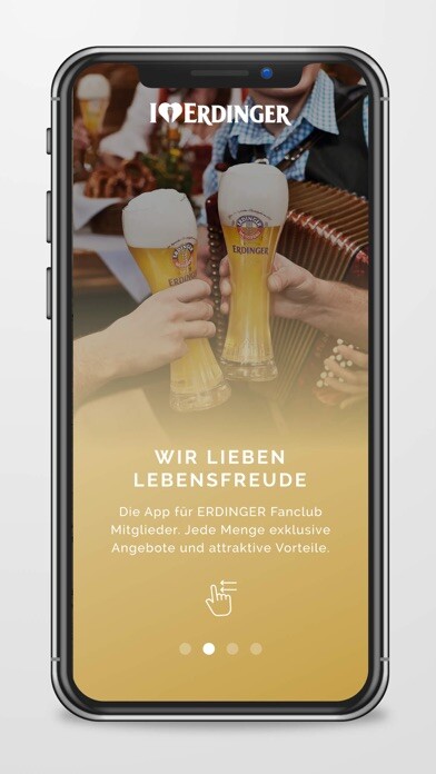 Emulate iPhone app ERDINGER Fan-App using MyAndroid Emulate iPhone app ERDINGER Fan-App using MyAndroid