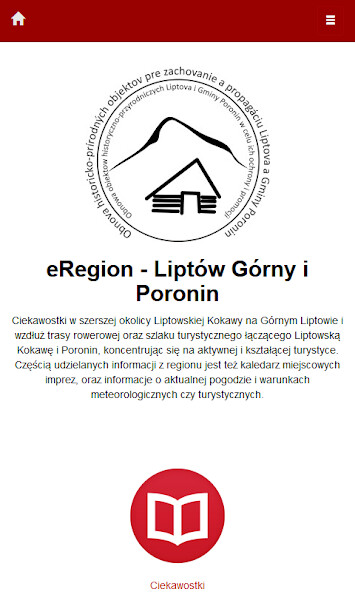 Run android online APK eRegion - Liptów Górny i Poron from MyAndroid or emulate eRegion - Liptów Górny i Poron using MyAndroid Run android online APK eRegion - Liptów Górny i Poron from MyAndroid or emulate eRegion - Liptów Górny i Poron using MyAndroid