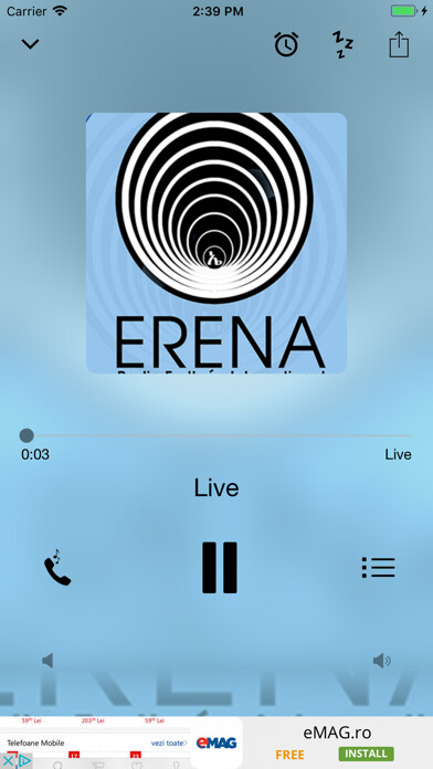 Emulate iPhone app Erena: Radio Erythree using MyAndroid Emulate iPhone app Erena: Radio Erythree using MyAndroid