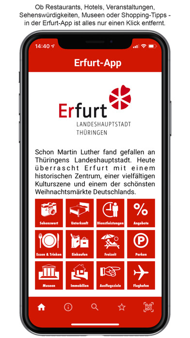 Emulate iPhone app Erfurt App using MyAndroid Emulate iPhone app Erfurt App using MyAndroid