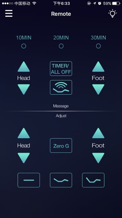 Emulate iPhone app Ergo Power Command using MyAndroid