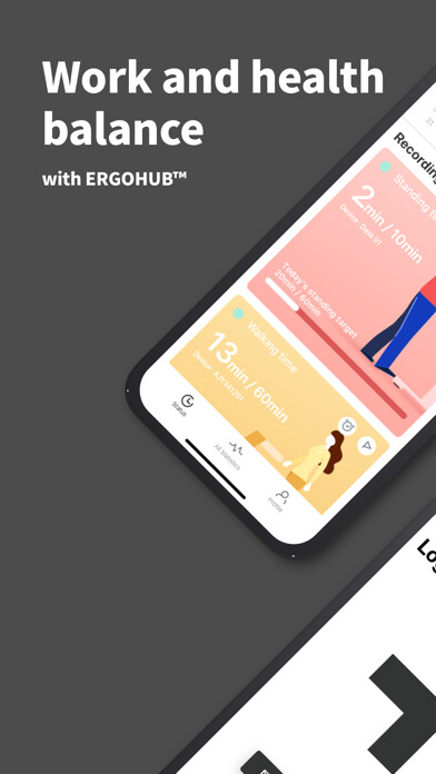 Emulate iPhone app ERGO - Smart Desk App using MyAndroid