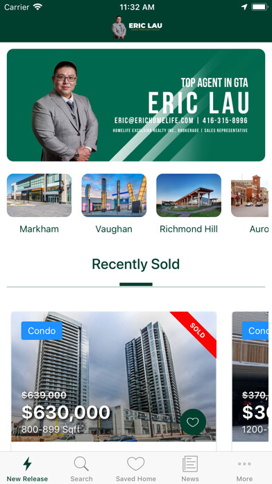 Emulate iPhone app Eric Homelife using MyAndroid