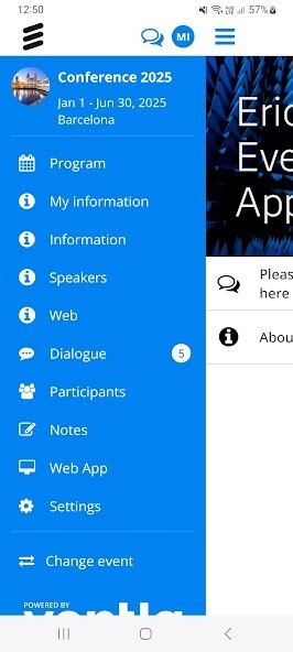 Emulate iPhone app Ericsson Events using MyAndroid Emulate iPhone app Ericsson Events using MyAndroid
