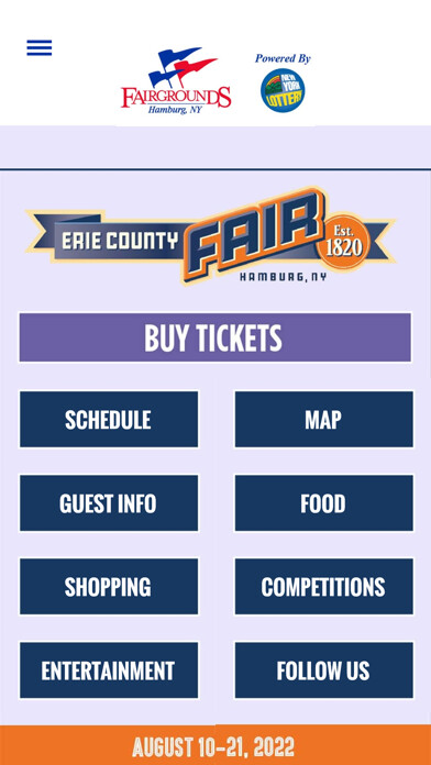 Emulate iPhone app Erie Fairgrounds using MyAndroid Emulate iPhone app Erie Fairgrounds using MyAndroid