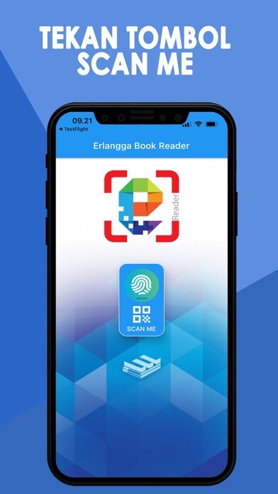 Emulate iPhone app Erlangga QR Book Reader using MyAndroid Emulate iPhone app Erlangga QR Book Reader using MyAndroid
