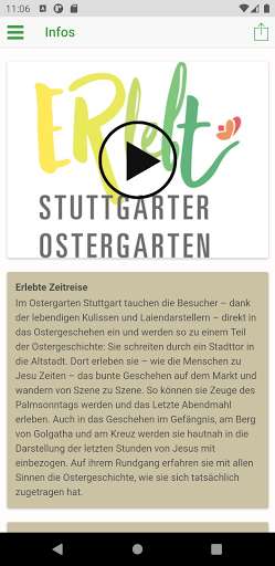 Run android online APK ERlebt - Ostergarten Stuttgart from MyAndroid or emulate ERlebt - Ostergarten Stuttgart using MyAndroid