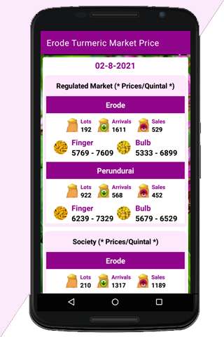 Run android online APK Erode Turmeric Market Price from MyAndroid or emulate Erode Turmeric Market Price using MyAndroid Run android online APK Erode Turmeric Market Price from MyAndroid or emulate Erode Turmeric Market Price using MyAndroid