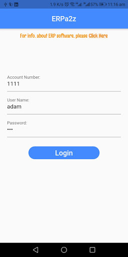 Run android online APK ERPa2z from MyAndroid or emulate ERPa2z using MyAndroid