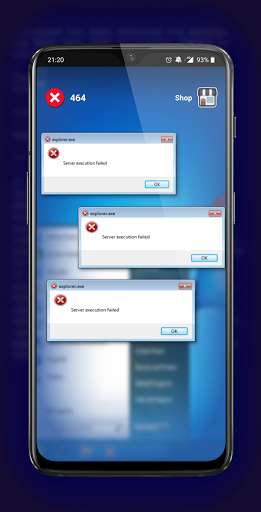 Run android online APK Error Clicker - Windows Error Clicking Game from MyAndroid or emulate Error Clicker - Windows Error Clicking Game using MyAndroid