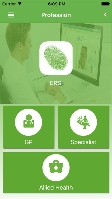 Emulate iPhone app E.R.S. Health using MyAndroid