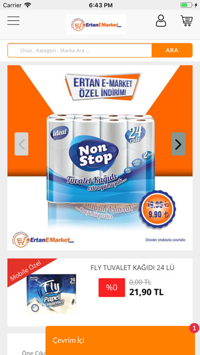 Emulate iPhone app Ertan E-Market using MyAndroid Emulate iPhone app Ertan E-Market using MyAndroid
