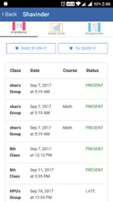 Emulate Android APK Erudite School of Learning App