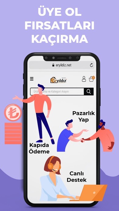 Emulate iPhone app Eryıldız : Boya ve Hırdavat using MyAndroid Emulate iPhone app Eryıldız : Boya ve Hırdavat using MyAndroid