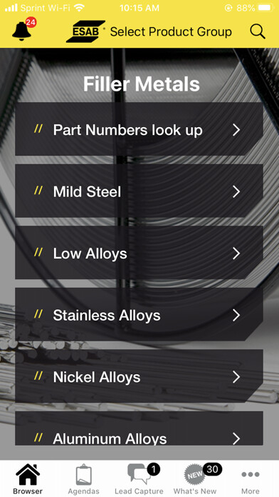 Emulate iPhone app ESAB Ignite using MyAndroid