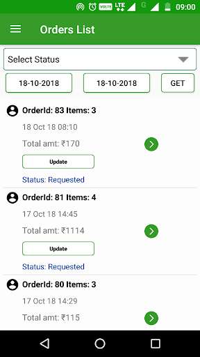Run android online APK ESantha Seller from MyAndroid or emulate ESantha Seller using MyAndroid