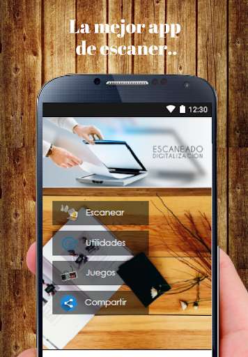 Run android online APK Escaner de Documentos Gratis from MyAndroid or emulate Escaner de Documentos Gratis using MyAndroid