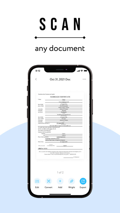 Emulate iPhone app eScan: PDF Scanner App using MyAndroid Emulate iPhone app eScan: PDF Scanner App using MyAndroid