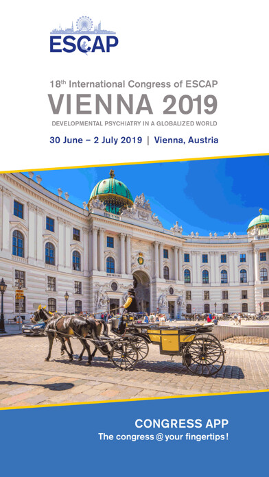 Emulate iPhone app ESCAP 2019 using MyAndroid