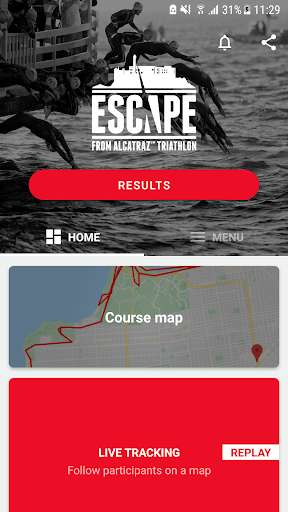 Run android online APK Escape from Alcatraz Triathlon from MyAndroid or emulate Escape from Alcatraz Triathlon using MyAndroid
