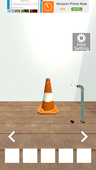 Emulate iPhone app Escape from Cones Room using MyAndroid Emulate iPhone app Escape from Cones Room using MyAndroid