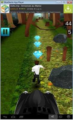 Emulate Android APK Escape from Mafia : Forest Run