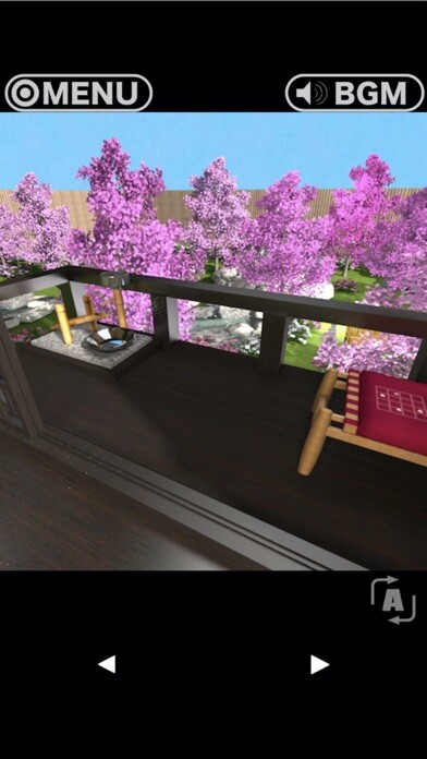 Emulate iPhone app Escape game RESORT5 - Sakura using MyAndroid