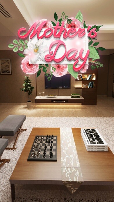 Emulate iPhone app Escape games：Mother‘s Day using MyAndroid