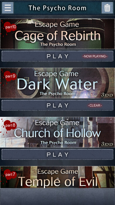 Emulate iPhone app Escape Game - The Psycho Room using MyAndroid
