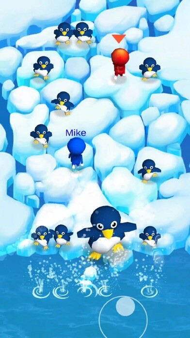 Emulate iPhone app Escape Penguins using MyAndroid