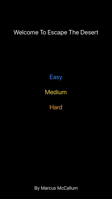 Emulate iPhone app Escape The Desert using MyAndroid