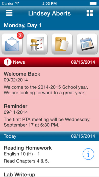 Emulate iPhone app eSchoolPLUS Family using MyAndroid Emulate iPhone app eSchoolPLUS Family using MyAndroid