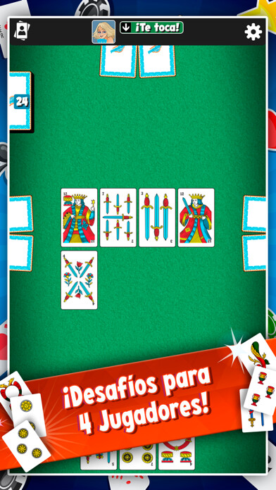 Emulate iPhone app Escoba Más - Juegos de Cartas using MyAndroid Emulate iPhone app Escoba Más - Juegos de Cartas using MyAndroid