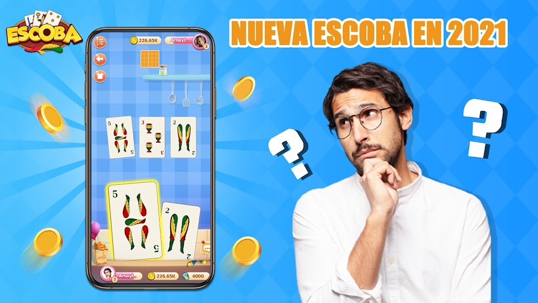 Run android online APK Escoba Online: juego de cartas from MyAndroid or emulate Escoba Online: juego de cartas using MyAndroid
