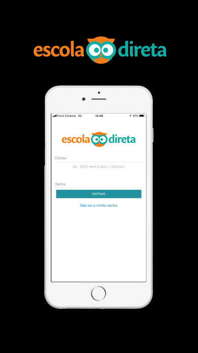Emulate iPhone app Escola Direta using MyAndroid Emulate iPhone app Escola Direta using MyAndroid