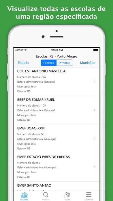 Emulate iPhone app Escolas Brasileiras - Desafio de apps cívicos TCU using MyAndroid Emulate iPhone app Escolas Brasileiras - Desafio de apps cívicos TCU using MyAndroid