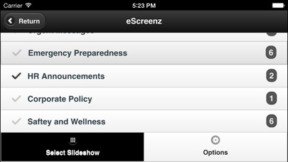 Emulate iPhone app eScreenz using MyAndroid Emulate iPhone app eScreenz using MyAndroid