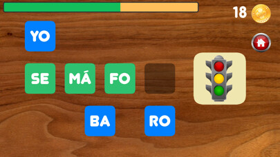 Emulate iPhone app Escribir con las sílabas Pro using MyAndroid