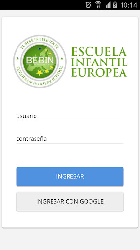 Run android online APK Escuela Infantil Europea BEBIN from MyAndroid or emulate Escuela Infantil Europea BEBIN using MyAndroid