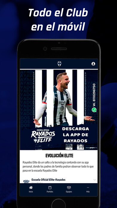Emulate iPhone app Escuela Oficial Elite Rayados using MyAndroid Emulate iPhone app Escuela Oficial Elite Rayados using MyAndroid