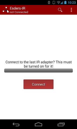 Run android online APK Esders IR from MyAndroid or emulate Esders IR using MyAndroid